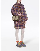 checked tweed skirt