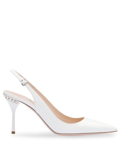 85mm crystal-embellished pumps