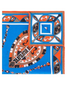 abstract print scarf