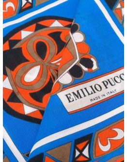 abstract print scarf