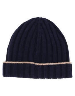 ribbed knit beanie