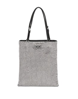 crystal-embellished tote