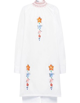 embroidered flower dress