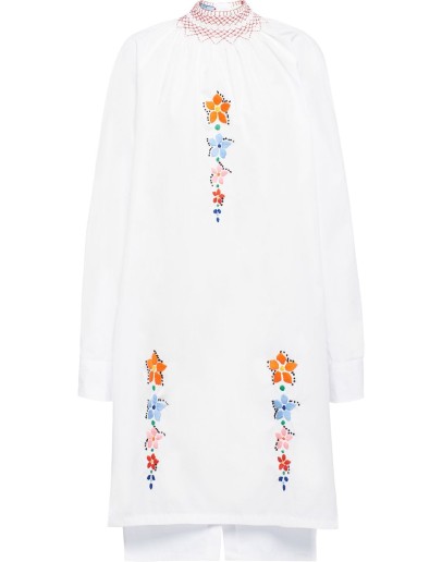 embroidered flower dress