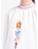 embroidered flower dress