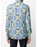 maiolica print shirt