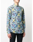 maiolica print shirt