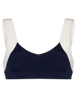 two-tone bikini top