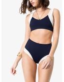 two-tone bikini top