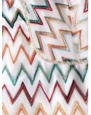 zigzag crochet one-piece swimsuit