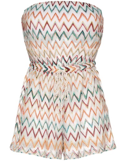 Mare zig-zag playsuit