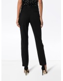 swarovski trim tailored trousers