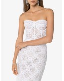 floral lace corset top
