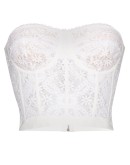 floral lace corset top