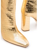 crocodile-effect 100mm boots 