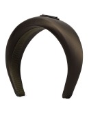 logo plaque headband