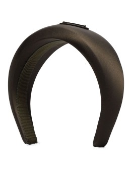logo plaque headband