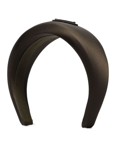 logo plaque headband