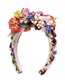 embellished floral headband