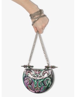 hexagon brass box bag
