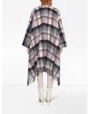 reversible GG poncho coat