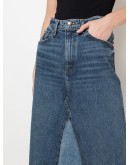 Magdalena denim maxi skirt