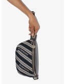 Bond chain-print belt bag