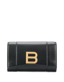 logo plaque Hourglass wallet