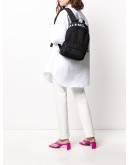 Wheel logo printed backpack