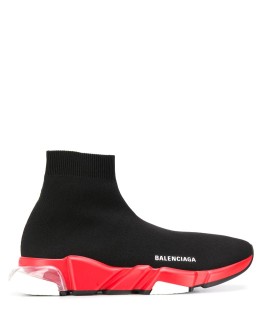 Speed clear sole sneakers