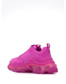 Triple S clear sole sneakers