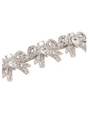 hair clip with crystals