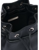 embellished fringed bucket bag