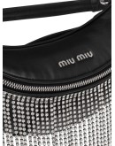 embellished fringes belt bag