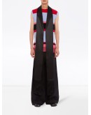 detachable lapel scarf