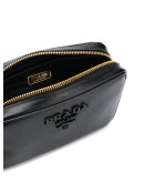 tonal logo plaque camera bag