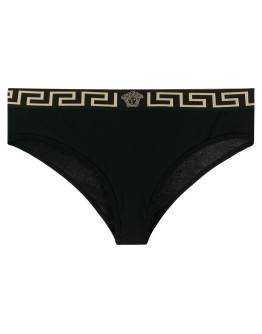 Medusa Greek Key waistband briefs
