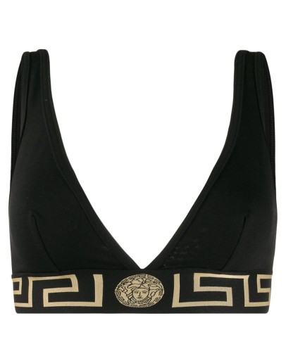 Medusa Greek Key bra