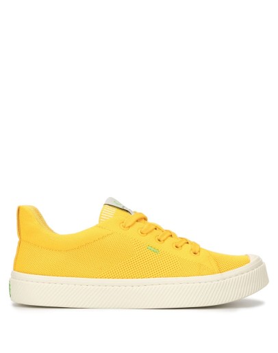 IBI Low Sun Yellow Knit Sneaker