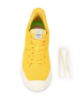 IBI Low Sun Yellow Knit Sneaker