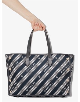 medium logo-print tote 
