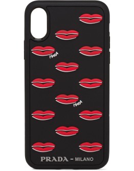 lip print iPhone X/XS case