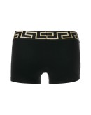 Medusa Greek Key waistband boxer shorts