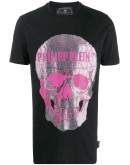 embellished skull short sleeve T-shirt