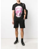 embellished skull short sleeve T-shirt