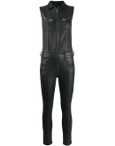coated jumpsuit