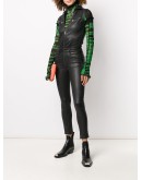 coated jumpsuit