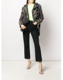 leather spiked biker jacket