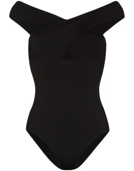 Zara off-the-shoulder swimsuit