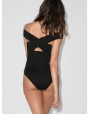 Zara off-the-shoulder swimsuit